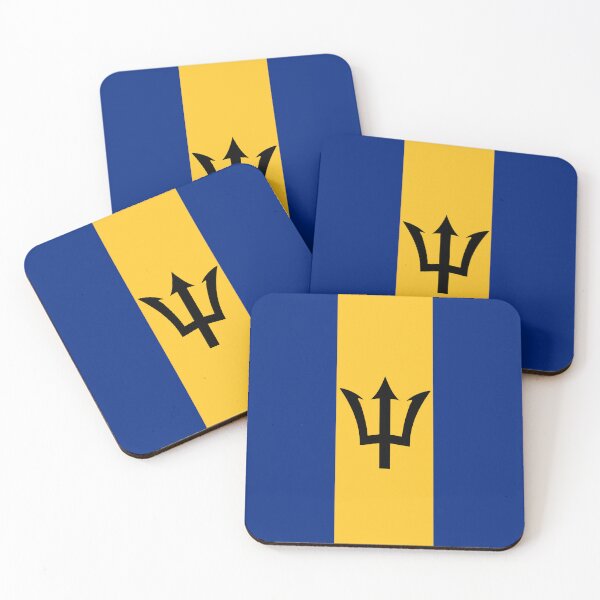 Item preview, Barbados National Flag Vibrant Design designed and sold by NTGUILTY.