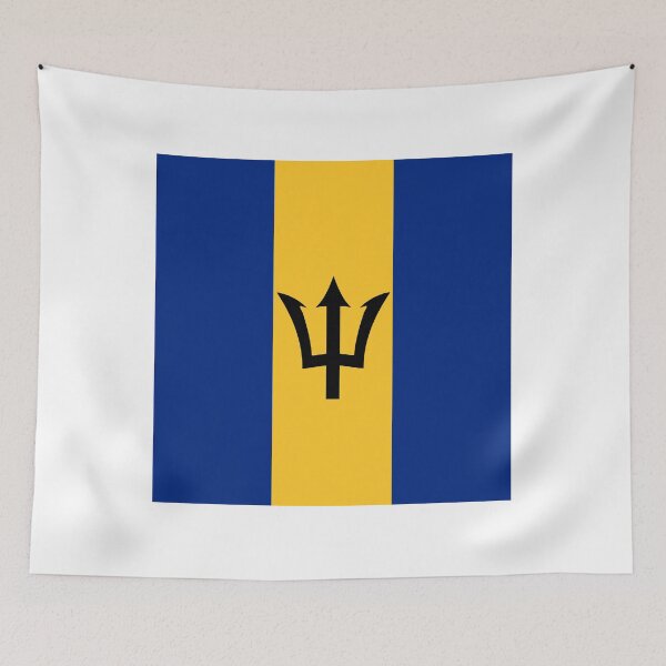 Item preview, Barbados National Flag Vibrant Design designed and sold by NTGUILTY.