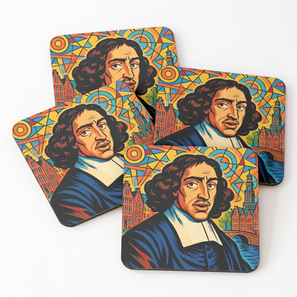 Item preview, Baruch Spinoza | Comics style - Cartoon designed and sold by ComicsFactory.