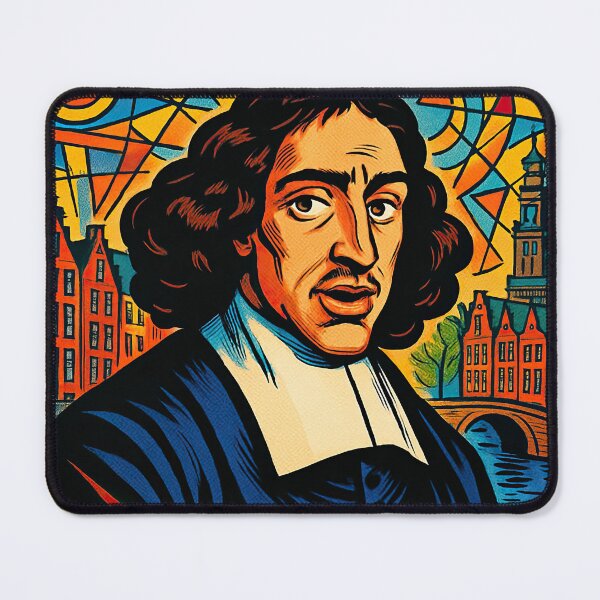 Item preview, Baruch Spinoza | Comics style - Cartoon designed and sold by ComicsFactory.