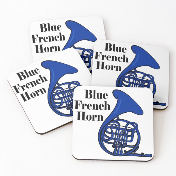 Item preview, THE Blue French Horn designed and sold by SideQuestMerch.