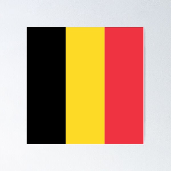 Item preview, Belgium National Flag Clean Design designed and sold by NTGUILTY.