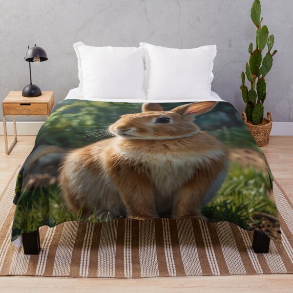 Item preview, Charming English country side with cute fluffy Bunny designed and sold by hollycooper.