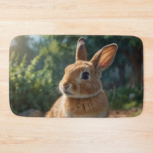 Item preview, Charming English country side with cute fluffy Bunny  designed and sold by hollycooper.