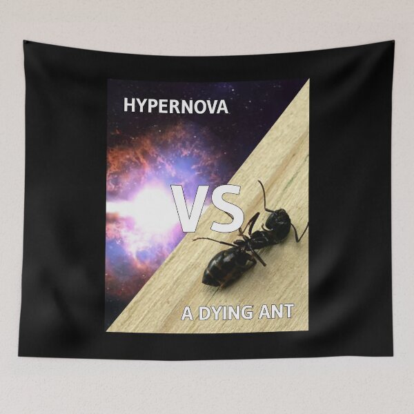 Item preview, Hypernova VS ant meme designed and sold by Rzera-.