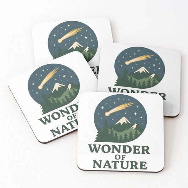 Item preview, Nature Night Sky Mountains Shooting Star Vintage Design. designed and sold by The-T-In-Retro.