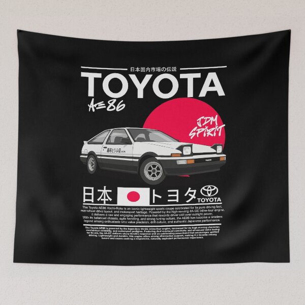 Item preview, Toyota AE86 Hachi-Roku designed and sold by BronArtworks.