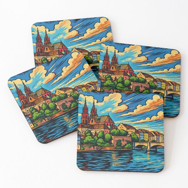 Item preview, Basel, city | Comics style - Cartoon designed and sold by ComicsFactory.