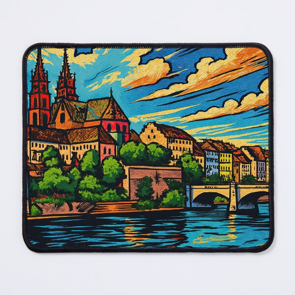 Item preview, Basel, city | Comics style - Cartoon designed and sold by ComicsFactory.