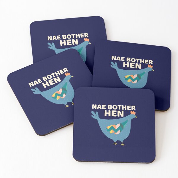 Item preview, Nae Bother Hen – Scottish Phrase Funny Hen designed and sold by TalkTee Me.