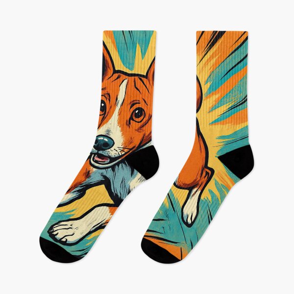 Item preview, Basenji | Comics style - Cartoon designed and sold by ComicsFactory.