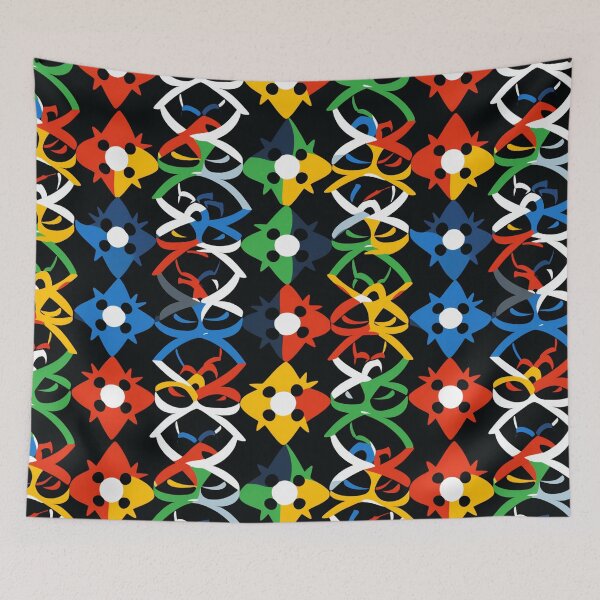 Item preview, Geometric design, colorful lines, curves, and surfaces designed and sold by G-M-Designs.