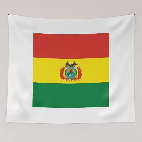 Item preview, Bolivia National Flag Vibrant Design designed and sold by NTGUILTY.