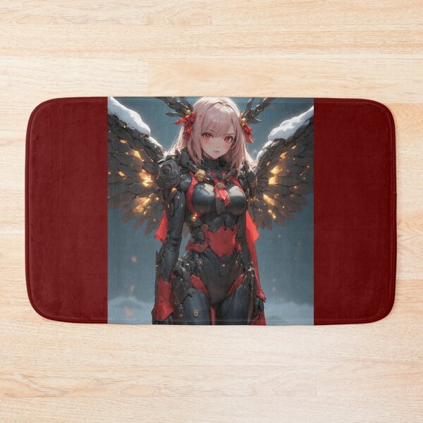 Item preview, Christmas robot girl with wings designed and sold by ArtsJulian.
