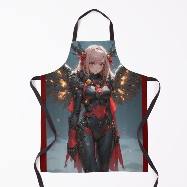 Item preview, Christmas robot girl with wings designed and sold by ArtsJulian.