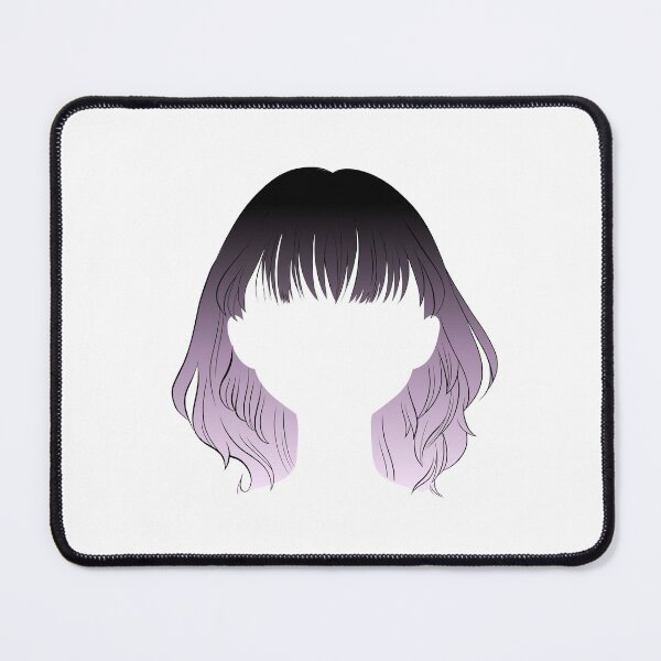 Item preview, Black and light pink ombre hairstyle designed and sold by serenebookworm.