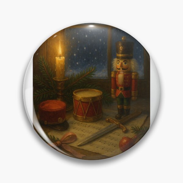 Item preview, Christmas Eve Nutcracker in Still Life designed and sold by The Cozy Cauldron.