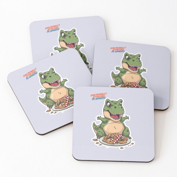 Item preview, Emotionally Attached to Christmas Snacks – Funny T-Rex Christmas Dino Design designed and sold by zoocore.