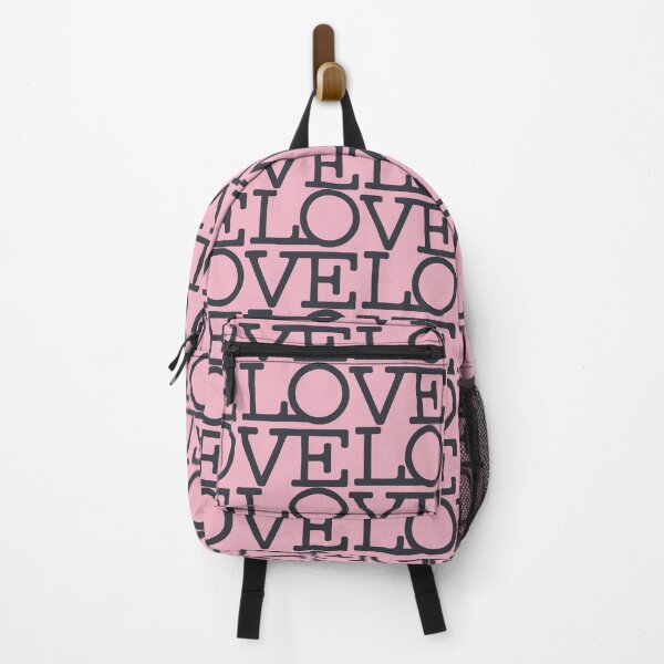 Item preview, LOVE Typography Design with Artistic Layout and Pink Background designed and sold by SplashTastic.
