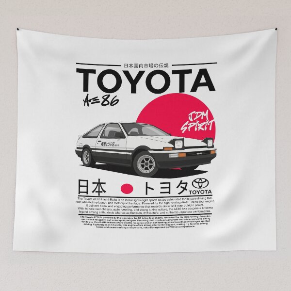 Item preview, Toyota AE86 Hachi-Roku V2 designed and sold by BronArtworks.