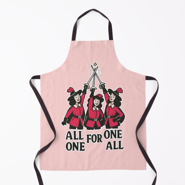 Item preview, The three musketeers all for one girls designed and sold by CamaleonDesigns.