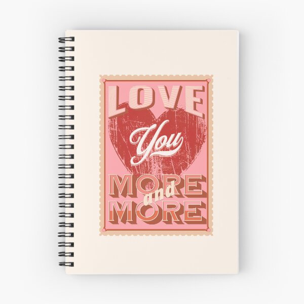 Item preview, Retro Love Stamp Art Print | Valentine Gift for Him Her | Romantic Wall Decor | Pink Heart Poster | Cute Anniversary Present designed and sold by MakitoDesign.