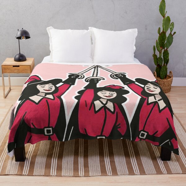 Item preview, The three musketeers all for one girls designed and sold by CamaleonDesigns.