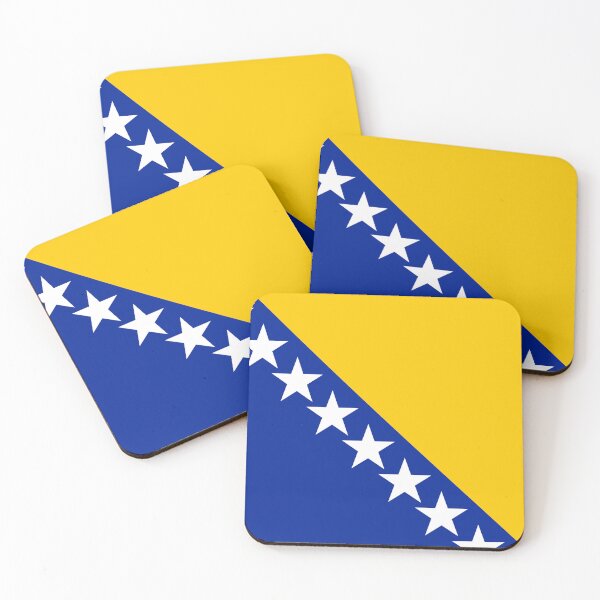 Item preview, Bosnia and Herzegovina National Flag Design designed and sold by NTGUILTY.