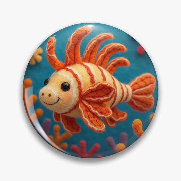 Item preview, Roary the Lionfish of CuddleFish Cove  designed and sold by CuddleFish Creations.