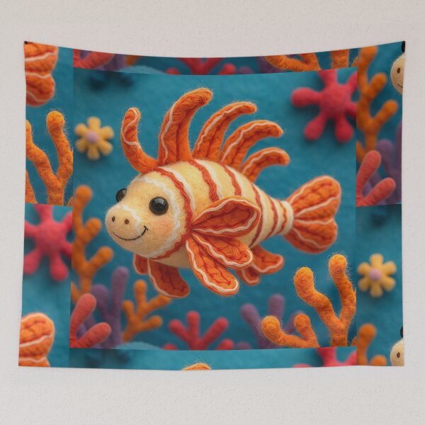 Item preview, Roary the Lionfish of CuddleFish Cove  designed and sold by CuddleFish Creations.
