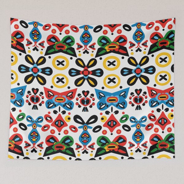 Item preview, Labyrinth Geometric Lines Colorful Modern Art Puzzle designed and sold by G-M-Designs.
