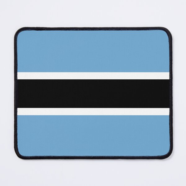 Item preview, Botswana National Flag Minimal Design designed and sold by NTGUILTY.