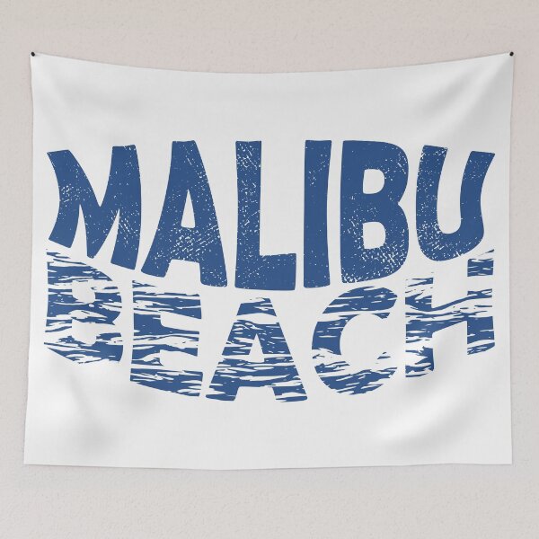 Item preview, Malibu Beach California designed and sold by ArtNoveltee.