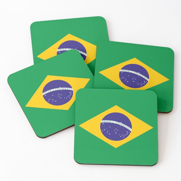 Item preview, Brazil National Flag Vibrant Design designed and sold by NTGUILTY.