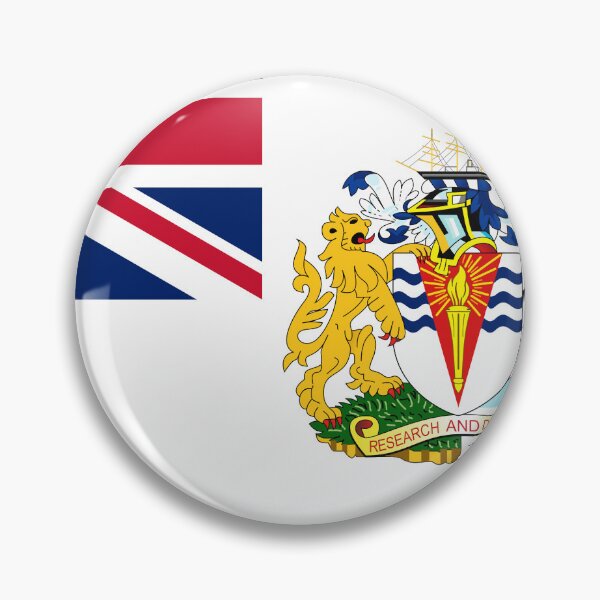Item preview, British Antarctic Territory Flag Clean Design designed and sold by NTGUILTY.