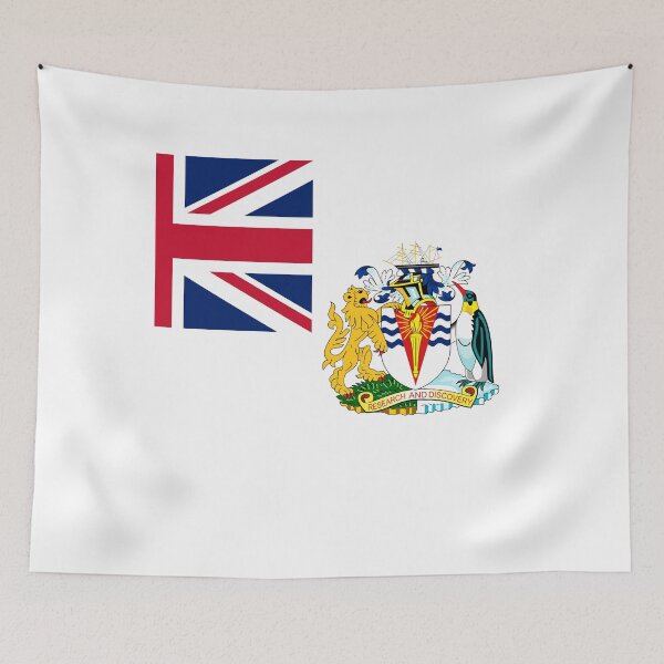 Item preview, British Antarctic Territory Flag Clean Design designed and sold by NTGUILTY.