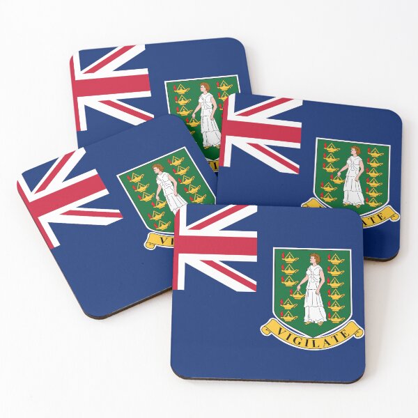 Item preview, British Virgin Islands Flag Clean Design designed and sold by NTGUILTY.
