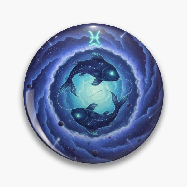 Item preview, Pisces Zodiac Sign Art – Pisces Fish Illustration designed and sold by Live_With_Suzy.