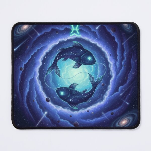 Item preview, Pisces Zodiac Sign Art – Pisces Fish Illustration designed and sold by Live_With_Suzy.