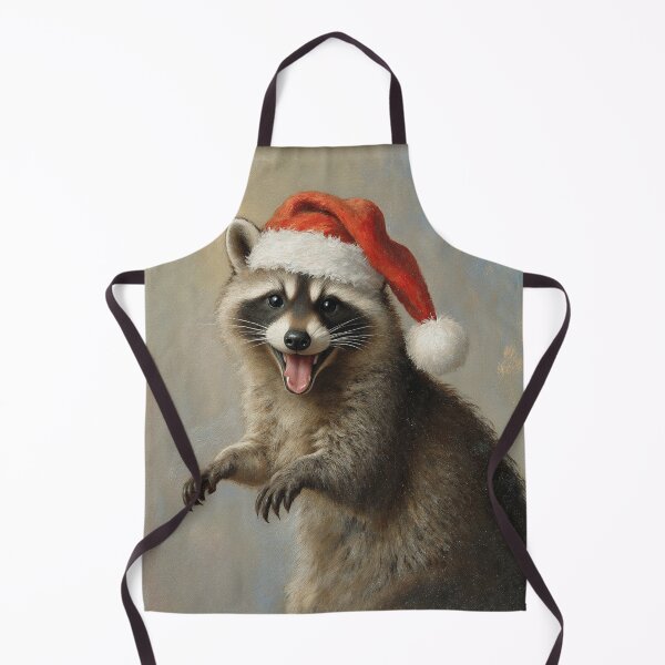 Item preview, Christmas Raccoon designed and sold by MultiTrinkets.