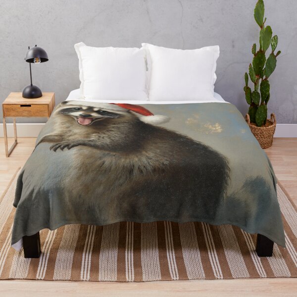 Item preview, Christmas Raccoon designed and sold by MultiTrinkets.