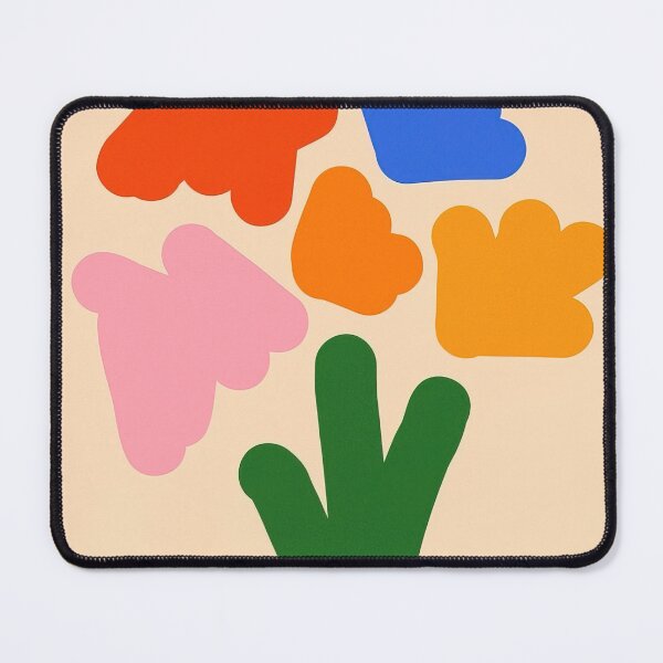 Item preview, Colorful Abstract Flower Shapes designed and sold by BertoArcuri.