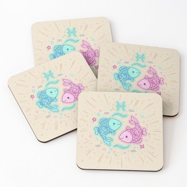 Item preview, Pisces Zodiac Sign Art – Pisces Fish Illustration designed and sold by Live_With_Suzy.