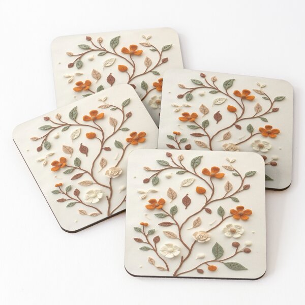 Item preview, Japandi Felt Soft Dawn Sanctuary designed and sold by MusicSoulMystics.