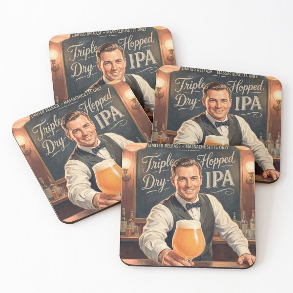 Item preview, Limited Release Massachusetts Triple Dry-Hopped IPA Poster designed and sold by Cozy-Old-Pub.