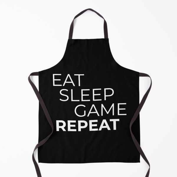 Item preview, Eat Sleep Game Repeat Minimalist Typography Gamer Quote Design designed and sold by Bawek85Designs.