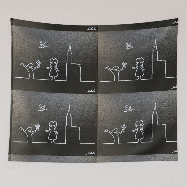 Item preview, Symbols of Alsace: Strasbourg Cathedral, stork, and Alsatian woman designed and sold by Valérie SCHULER.