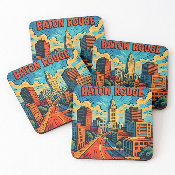 Item preview, Baton Rouge, city | Comics style - Cartoon designed and sold by ComicsFactory.