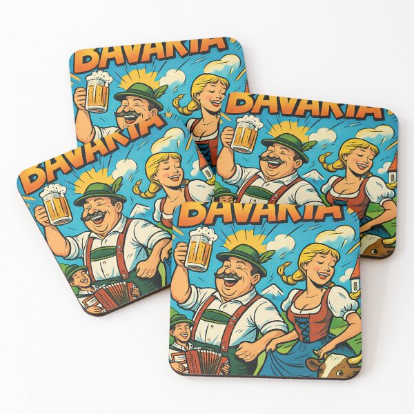 Item preview, Bavaria | Comics style - Cartoon designed and sold by ComicsFactory.