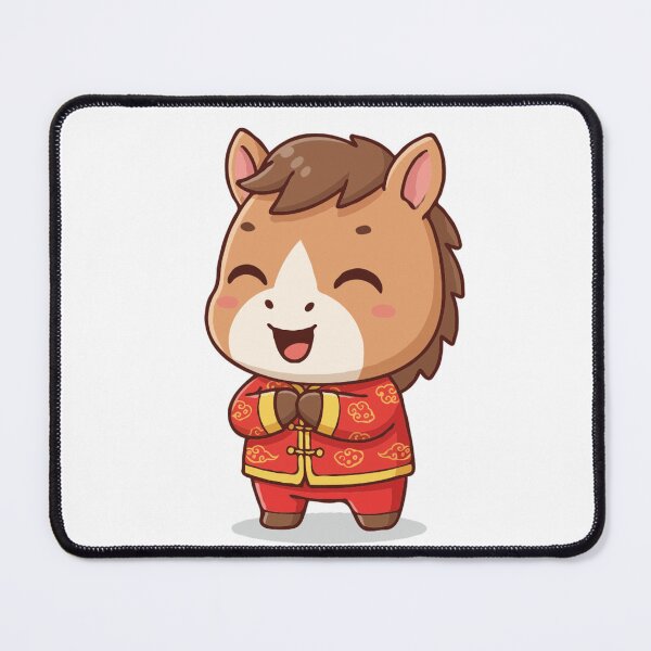 Item preview, Cute Year of the Horse Cartoon | Chinese New Year Horse designed and sold by The Real Life Symphony.